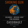 Smoking Gun Medium Light Roast Pink Bourbon - 340G Whole Bean Coffee