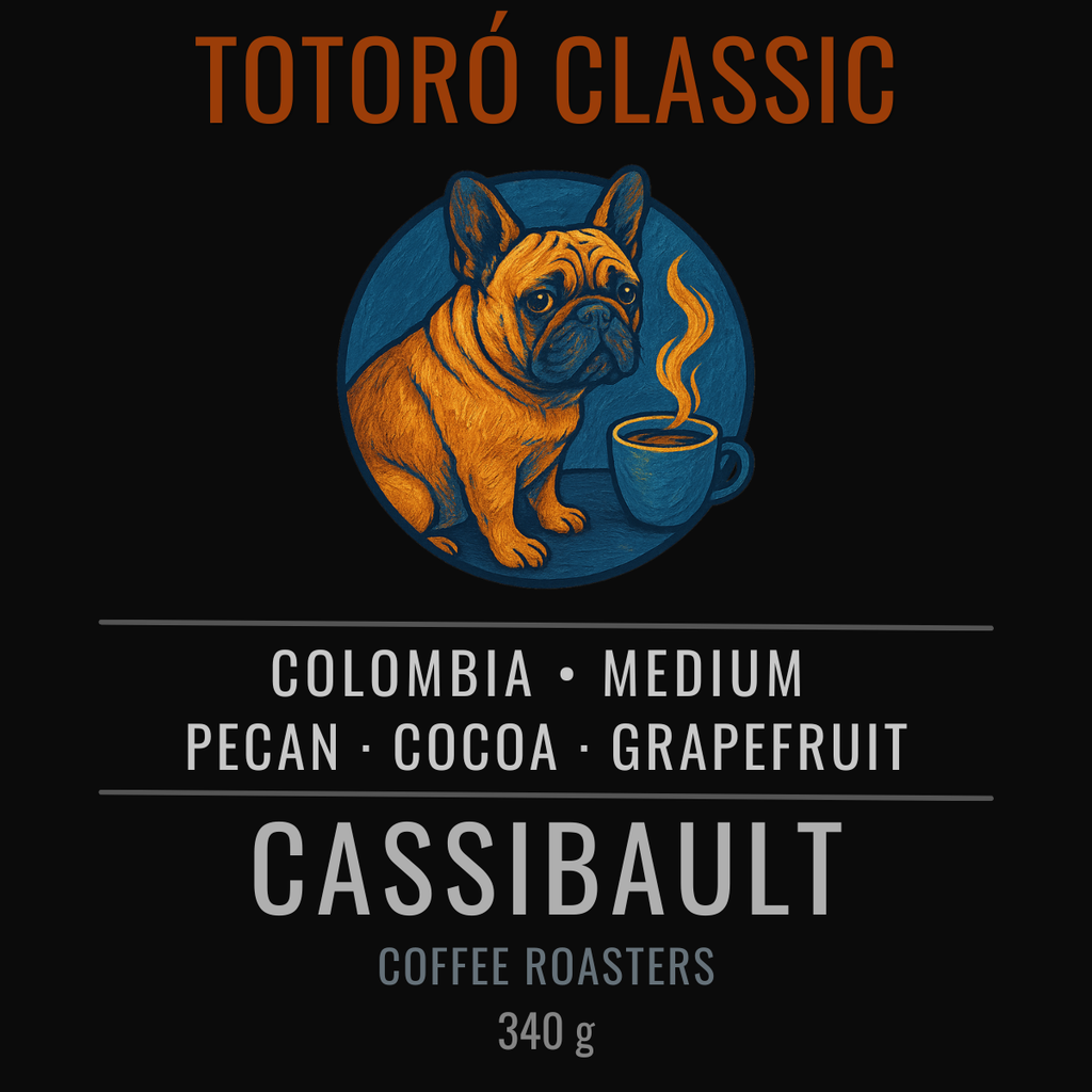 Totoró Classic Colombia - 340G Whole Bean Coffee